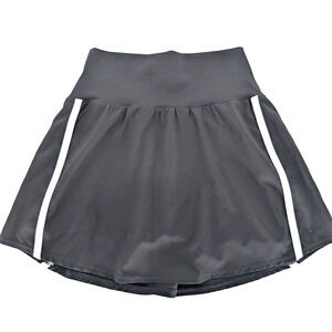 Joy Lab Womens Black Side Stripe Sporty Skort XS Active Running Gym Athleisure